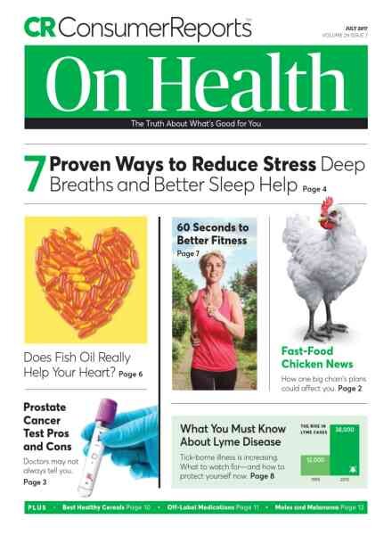 Consumer Reports on Health – July 2017