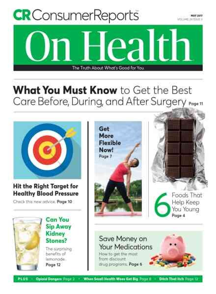 Consumer Reports on Health – May 2017