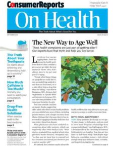 Consumer Reports on Health – September 2016
