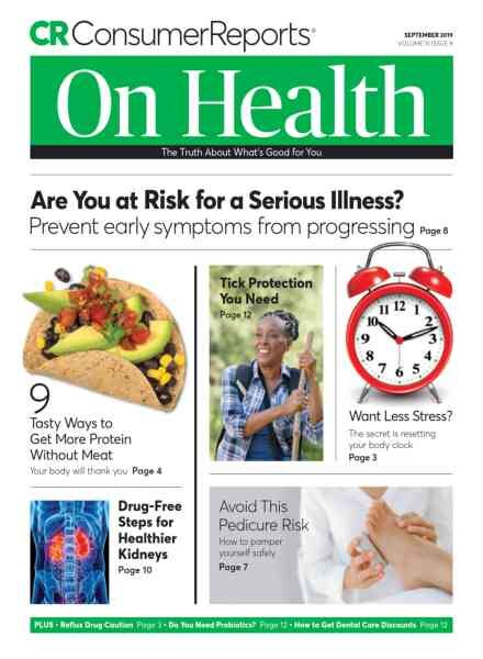 Consumer Reports on Health – September 2019