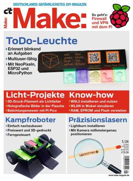 c’t Make Magazin – Nr 1 2024