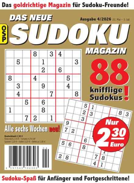 Das Neue Sudoku – Nr 4 2026