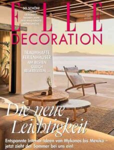 Elle Decoration Germany – Juli-August 2024