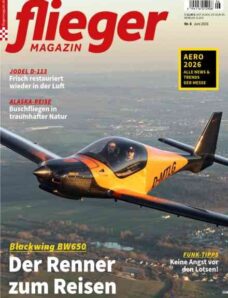 Fliegermagazin — Juni 2026