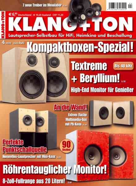 Klang+Ton – Juni-Juli 2026