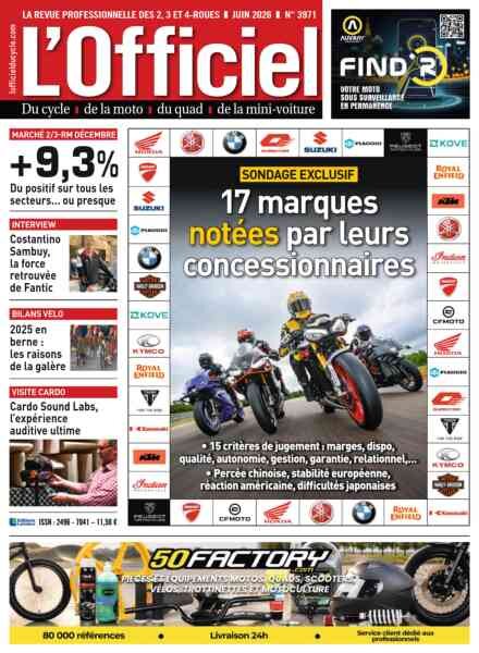L’Officiel du Cycle – Juin 2026