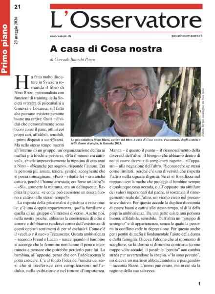 L’Osservatore – 23 Maggio 2026