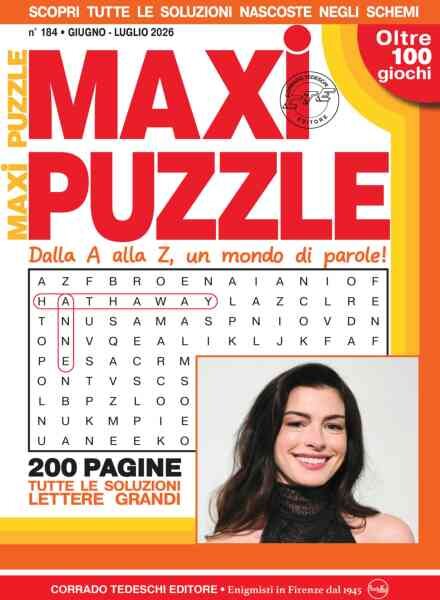 Maxi Puzzle — Giugno-Luglio 2026