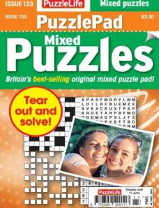 PuzzleLife PuzzlePad Puzzles – Issue 123 2026