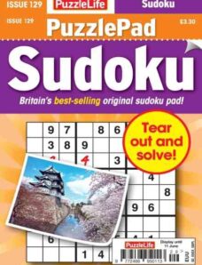 PuzzleLife PuzzlePad Sudoku – May 2026