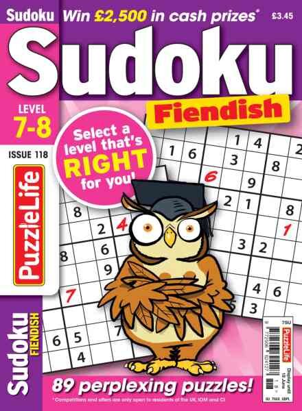 PuzzleLife Sudoku Fiendish – May 2026
