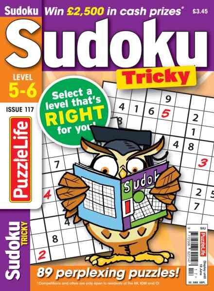 PuzzleLife Sudoku Tricky – May 2026