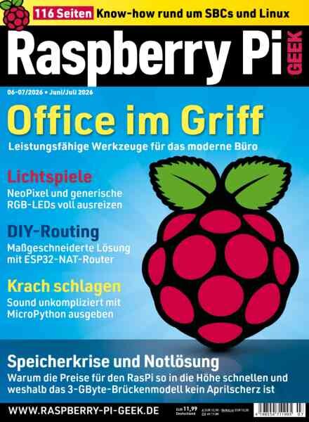 Raspberry Pi Geek – Juni-Juli 2026