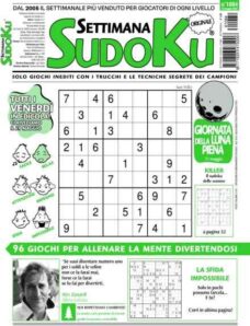 Settimana Sudoku – 22 Maggio 2026