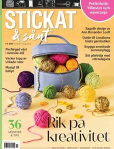 Stickat & Sant – Maj 2026