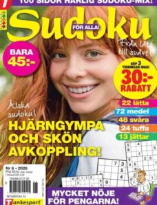 Sudoku fOr Alla — 13 Maj 2026