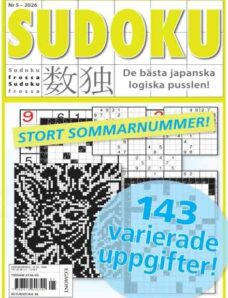 SudokuFrossa – 27 Maj 2026