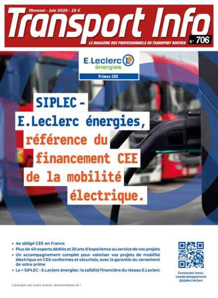 Transport Info – Juin 2026
