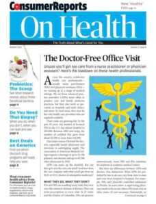 Consumer Reports on Health – August 2015