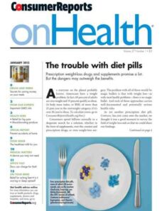 Consumer Reports on Health – January 2015