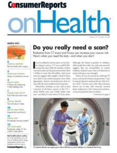Consumer Reports on Health – March 2015