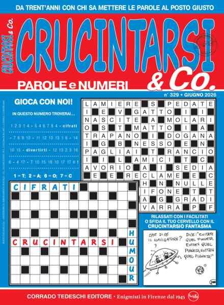 Crucintarsi & Co – Giugno 2026