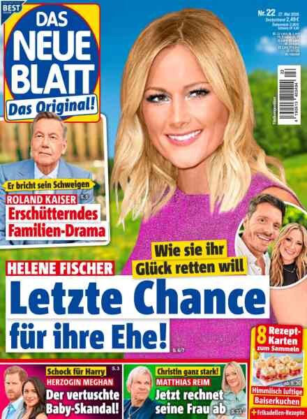 Das Neue Blatt — 27 Mai 2026
