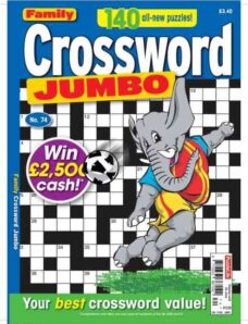 Family Crossword Jumbo – May 2026