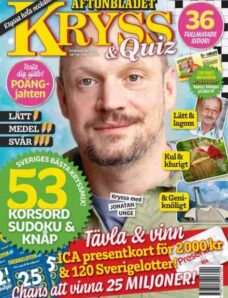 Kryss & Quiz – 1 Juni 2026