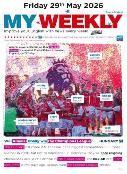 My Weekly fr – 29 Mai 2026