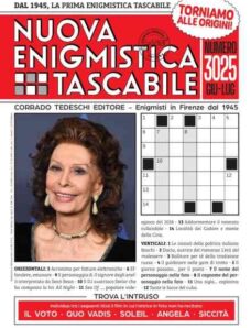 Nuova Enigmistica Tascabile – Maggio 2026