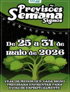 Previsoes da Semana – 25 Maio 2026