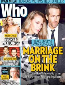 Who – 31 May 2026
